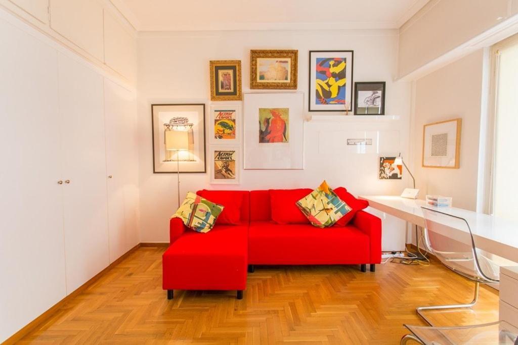A Cozy Apt In Kolonaki Of Афины Экстерьер фото